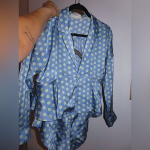 Free People Pajama Set Size M - worn once